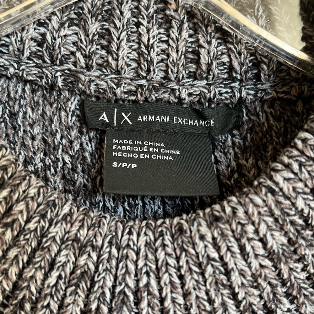Armani Exchange Sweater (In Gray) - Picture 3 of 6